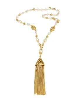 BEN-AMUN | Chain Tassel Pendant Necklace,商家Neiman Marcus,价格¥3213