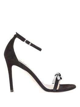 stuart weitzman凉鞋推荐, Stuart Weitzman | Stuart Weitzman Women's Black Other Materials Sandals商品图片 