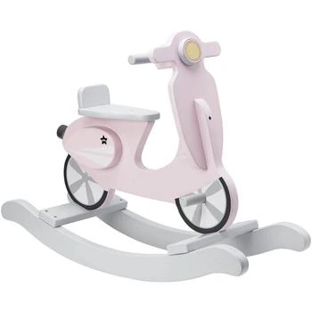 推荐Kids Concept Rocking Scooter - Pink/White商品