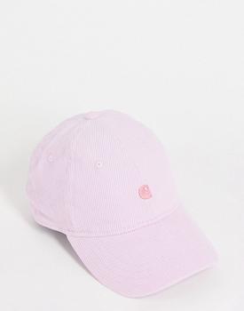 卡哈特帽子, Carhartt | Carhartt WIP harlem cord cap in pink商品图片 