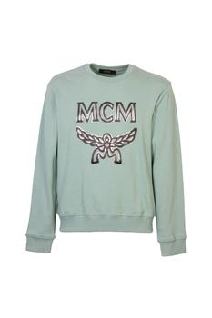 推荐MCM Motif-Printed Crewneck Sweatshirt商品