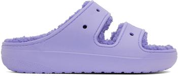 Crocs | Blue Classic Cozzzy Sandals商品图片 
