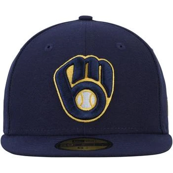New Era | New Era Brewers Authentic On Field 59FIFTY Fitted Hat - Boys' Grade School,商家Champs Sports,价格¥289