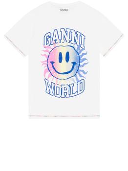 Ganni | Smiley t-shirt商品图片,8.5折