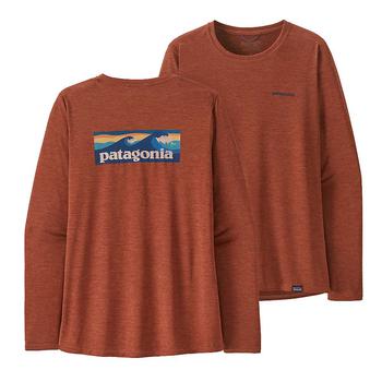 Patagonia | Patagonia Women's Capilene Cool Daily Graphic LS Shirt - Water商品图片,