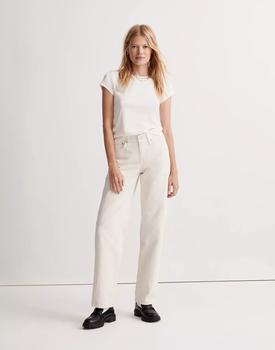 Madewell | Madewell x Donni Low-Rise Loose Jeans in Antique Cream商品图片,