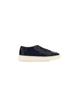 推荐Santoni Men's  Blue Other Materials Sneakers商品