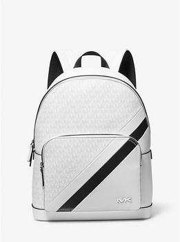 商品Michael Kors | Cooper Logo Stripe and Faux Leather Backpack,商家Michael Kors,价格¥1503图片
