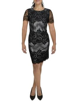 Kensie | Womens Lace Scalloped Mini Dress 2.7折