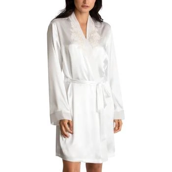 Linea Donatella | Sonya Embellished Satin Bridal Wrap Robe 