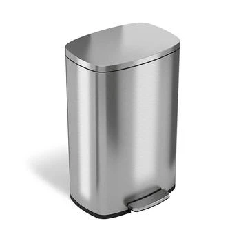 Halo | 50 L / 13.2 Gal Premium Stainless Steel Step Trash Can,商家Macy's,价格¥1890
