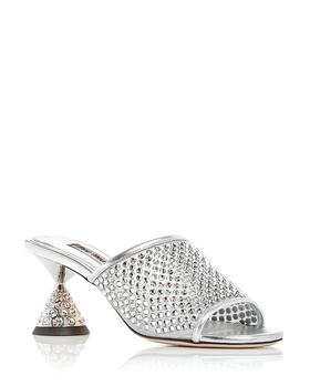 推荐Women's Embellished Slide Sandals商品