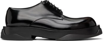 Jil Sander | Black Lace-Up Derbys 7.2折