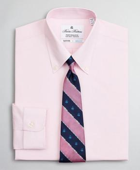 Brooks Brothers | Regent Regular-Fit Dress Shirt, Performance Non-Iron with COOLMAX®, Button-Down Collar Twill商品图片,4.2折