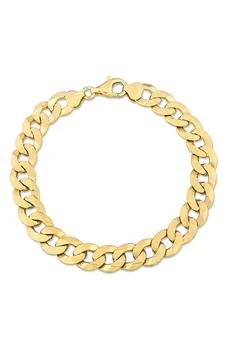 DELMAR | 18K Gold Plated Curb Link Chain Bracelet,商家Nordstrom Rack,价格¥1125