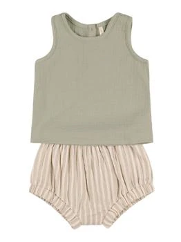 QUINCY MAE | Organic Cotton Top & Diaper Cover,商家LUISAVIAROMA,价格¥255