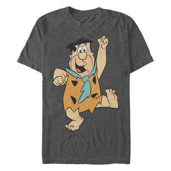 FIFTH SUN | Men's The Flintstones Big Solo Fred Short Sleeve T-shirt商品图片,独家减免邮费