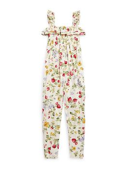 商品Ralph Lauren | Big Girl's Floral & Strawberry Print Jumpsuit,商家Saks Fifth Avenue,价格¥602图片