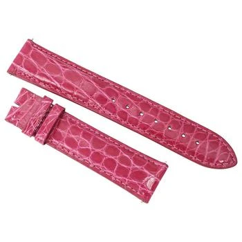Hadley Roma | 20MM Hot Pink Alligator Leather Strap,商家Jomashop,价格¥367