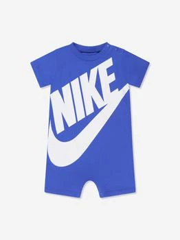 推荐Baby Boys Futura Romper in Blue商品