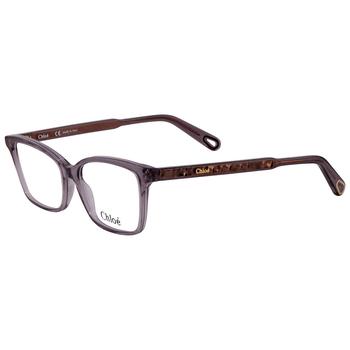 推荐Chloe Ladies Grey Square Eyeglass Frames CE2742 035 53商品