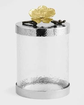 Michael Aram | Gold Orchid Small Canister,商家Neiman Marcus,价格¥957