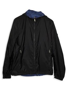 [二手商品] Prada | Prada Zip Up Hoodie Blouson Jacket In Black Nylon商品图片,