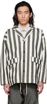 推荐Black & White O-Project Stripe Blazer商品