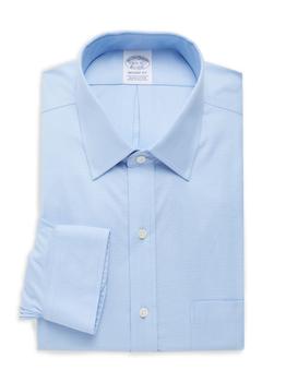 布克兄弟 衬衫, Brooks Brothers | Regent-Fit Dot-Print Supima Cotton-Blend Dress Shirt商品图片 3.7折
