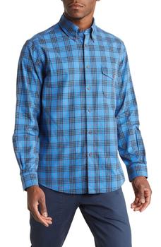 Brooks Brothers | Brushed Twill Check Regent Fit Dress Shirt商品图片,