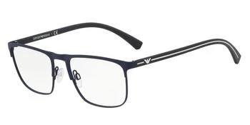 推荐Demo Rectangular Men's Eyeglasses EA1079 3092 55商品