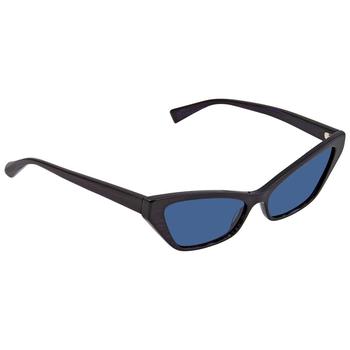 ALAIN MIKLI | Alain Mikli Dark Blue Cat Eye Ladies Sunglasses A05036 005/8057商品图片,2折