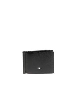 万宝龙钱包怎么选, MontBlanc | Wallet 6cc Money Clip Black Montblanc 5525商品图片 