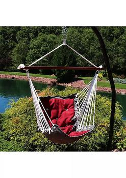 商品Sunnydaze Decor | Polyester Fabric Victorian Hammock Chair with Cushion - Red,商家Belk,价格¥472图片