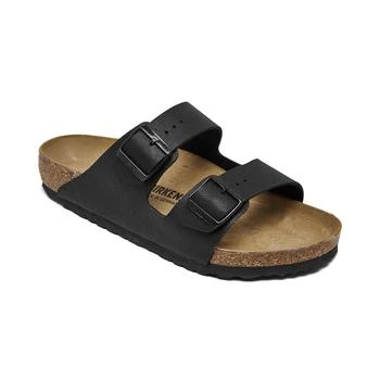 Birkenstock | Men's Arizona Birko-Flor Saffiano Adjustable Slide Sandals from Finish Line,商家Macy's,价格¥818