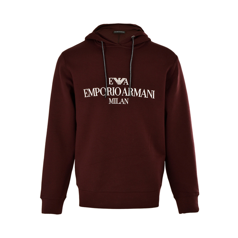 Emporio Armani | Emporio Armani 安普里奥 阿玛尼 男士棉质连帽字母logo长袖卫衣 6G1MP1-JHSZ-0348商品图片,独家减免邮费