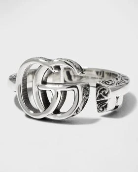 Gucci | GG Marmont Key Sterling Silver Ring,商家Neiman Marcus,价格¥2656