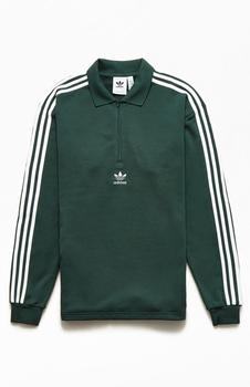Adidas | 3-Stripes Polo Long Sleeve Shirt商品图片,