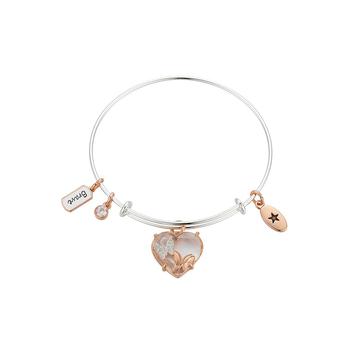 Unwritten | Cubic Zirconia "Brave" Butterfly Charm Bangle商品图片,3.5折