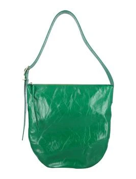 推荐Jil Sander Crinkled-Finish Zip-Up Medium Shoulder Bag商品