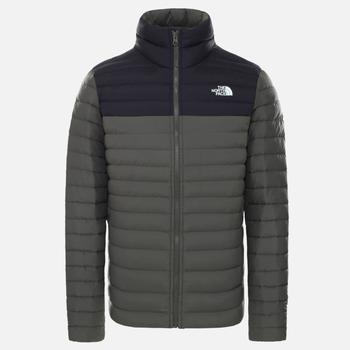 北面新款, The North Face | The North Face Men's Stretch Down Jacket - New Taupe Green/TNF Black商品图片 额外7折, 额外七折