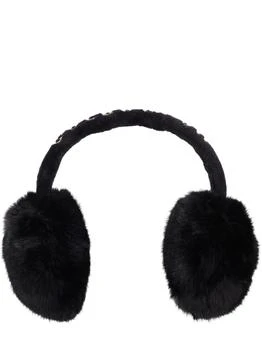 Goldbergh | Fluffy Faux Fur Earmuffs,商家LUISAVIAROMA,价格¥439