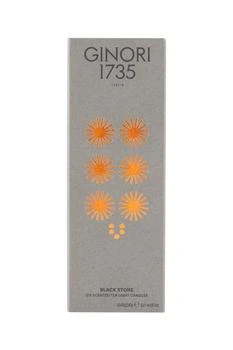 GINORI 1735 | black stone scented tea light candles refill,商家Coltorti Boutique,价格¥287