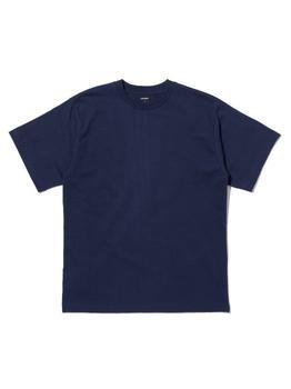 essentials短袖, PAPERBOY | Basic Essential Chain Short Sleeve T Shirt Navy商品图片 8.4折