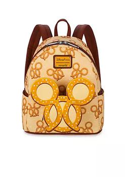 推荐Disney Parks Mickey Pretzel Scented Mini Backpack New with Tag商品