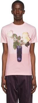 Acne Studios | Pink Polyester T-Shirt商品图片,