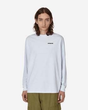 Patagonia | P-6 Responsibili-Tee Longsleeve T-Shirt White商品图片,额外8.6折, 独家减免邮费, 额外八六折