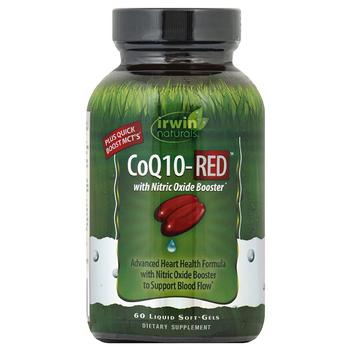 商品Irwin Naturals | CoQ 10-RED with Nitric Oxide Booster,商家Walgreens,价格¥186图片
