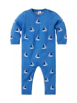 Janie and Jack | Baby's Sailboat Sweater Coverall 