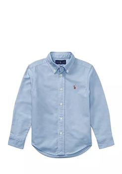 推荐Toddler Boys Cotton Oxford Shirt商品